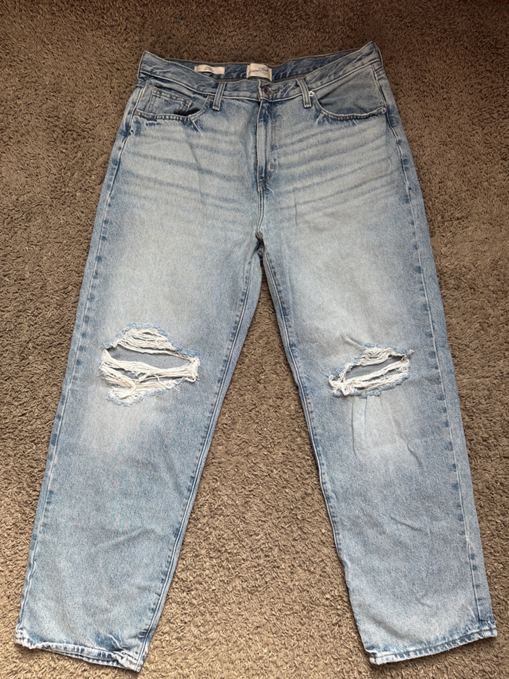 Universal Thread Light Blue Ripped Jeans
